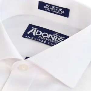 Adonis Signature Twill Easy Care Boys Dress Shirt - Short Sleeve