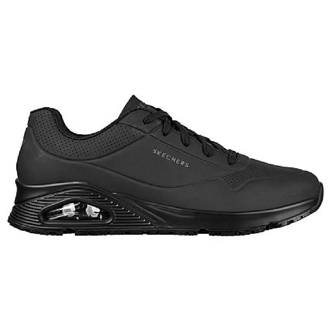 BB737-42 Skechers Mens Uno Slip Resistant Trainers 42