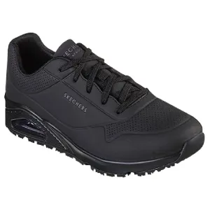 BB737-42 Skechers Mens Uno Slip Resistant Trainers 42