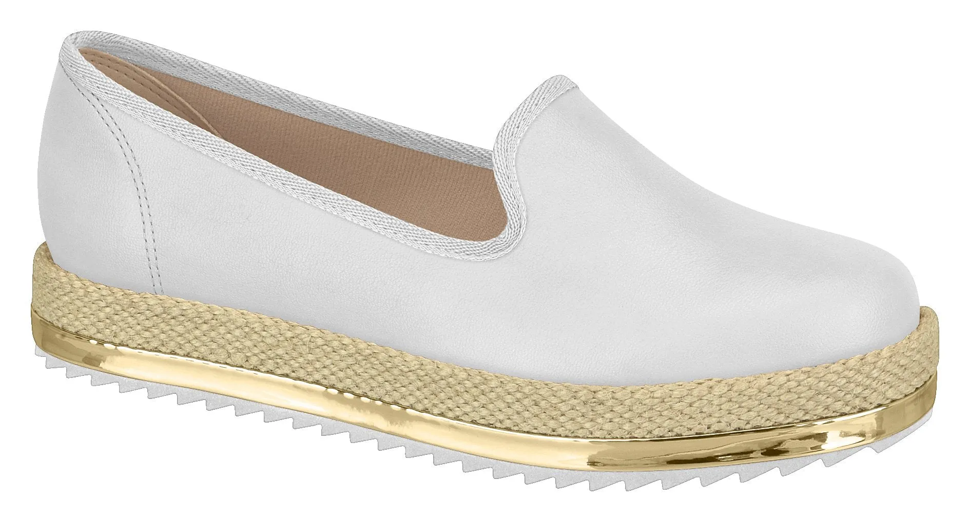 Beira Rio 4196.600 Women Fashion Loafer in White