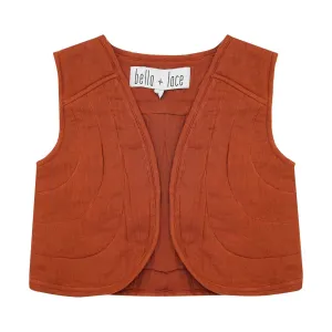 BELLA & LACE GAGA VEST - CACAO