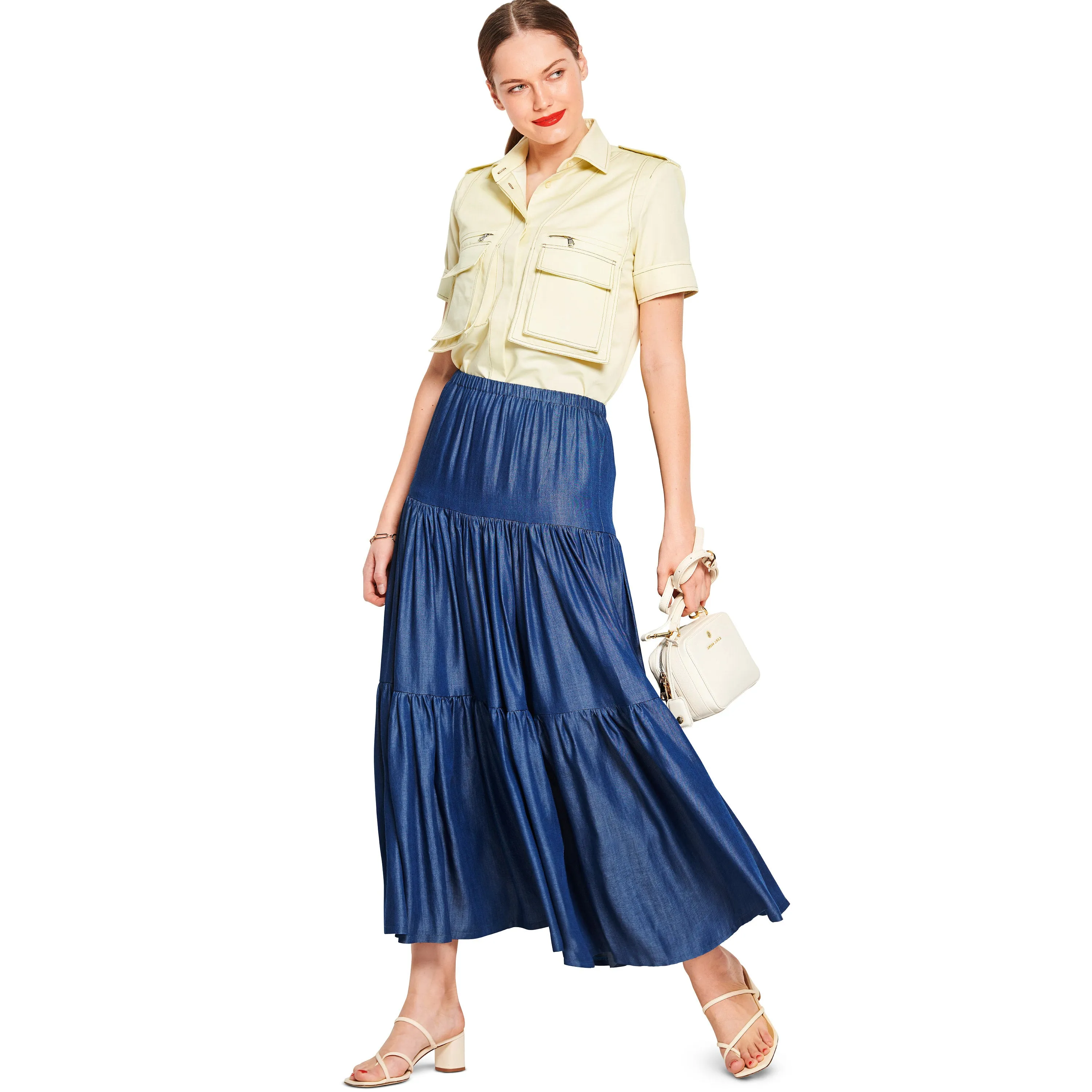 Burda Pattern 6116 Misses' Skirt