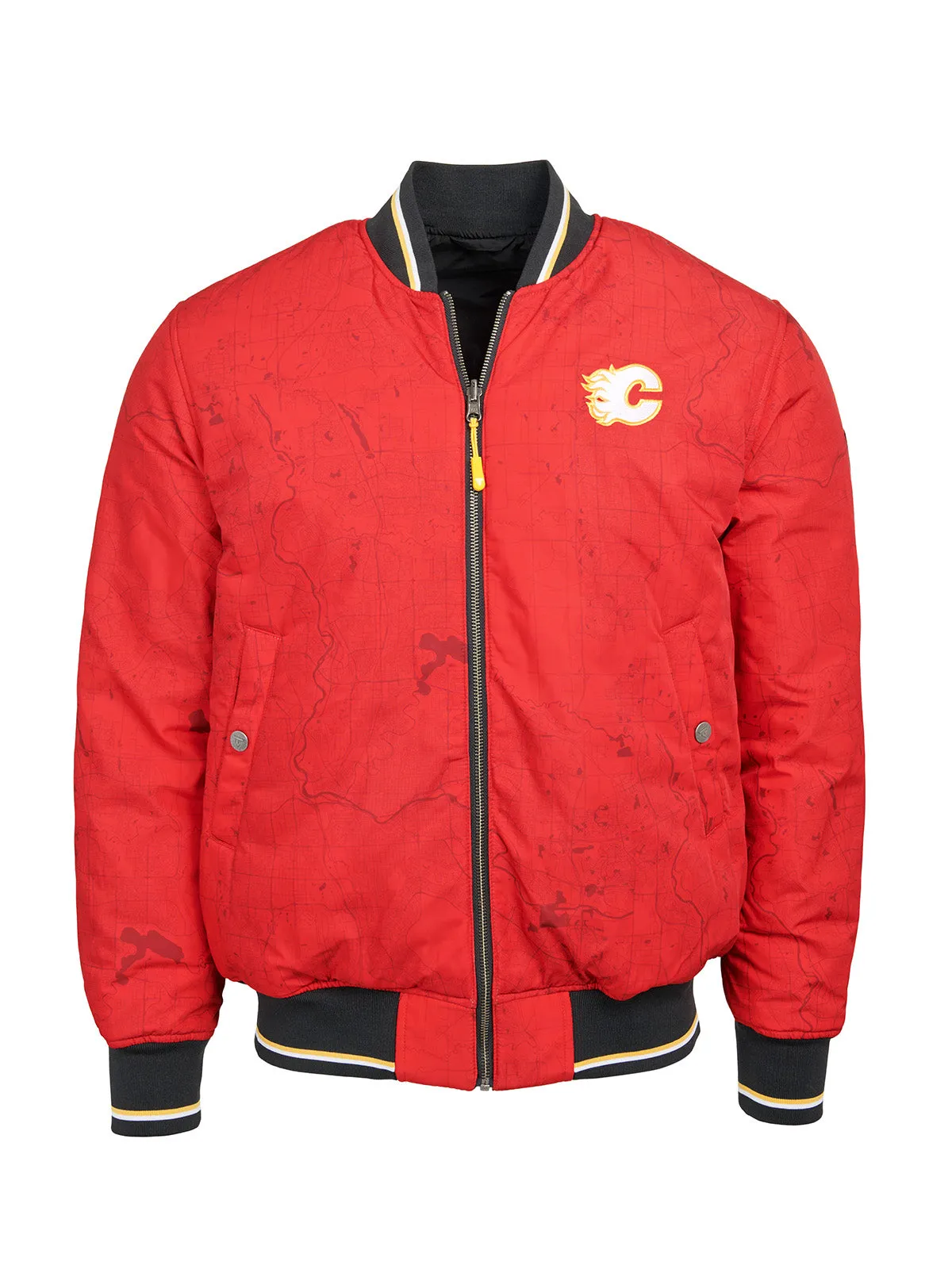 Calgary Flames Reversible Bomber