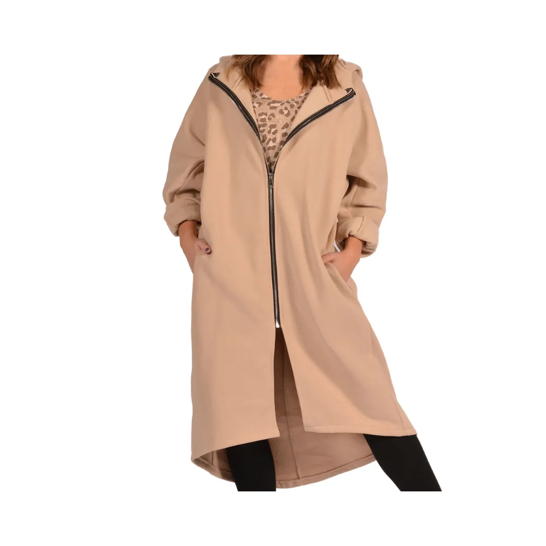 CATHERINE LILLYWHITE'S Long Hoodie Style Coat