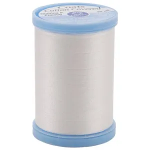 Coats Cotton Covered Quilting & Piecing Thread 250yd - White*