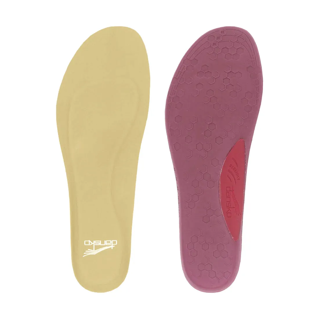 Dansko Insoles All Day Comfort Genuine Leather Cover