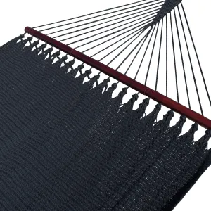 Double Caribbean Hammock - Black