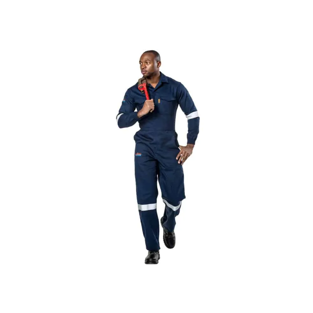 DROMEX D59 BOILERSUIT FLAME & ACID NAVY SIZE 48