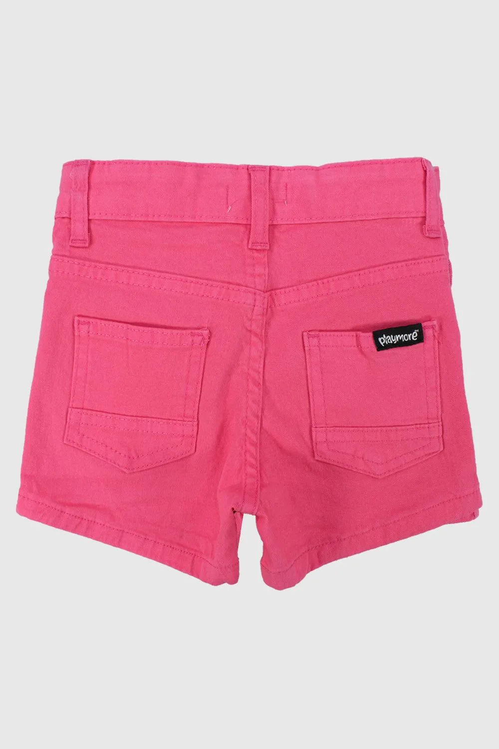 Fuchsia Gabardine Shorts