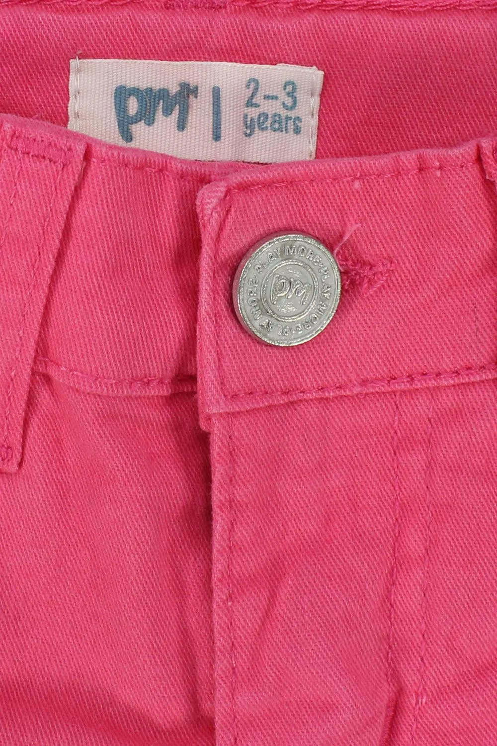 Fuchsia Gabardine Shorts