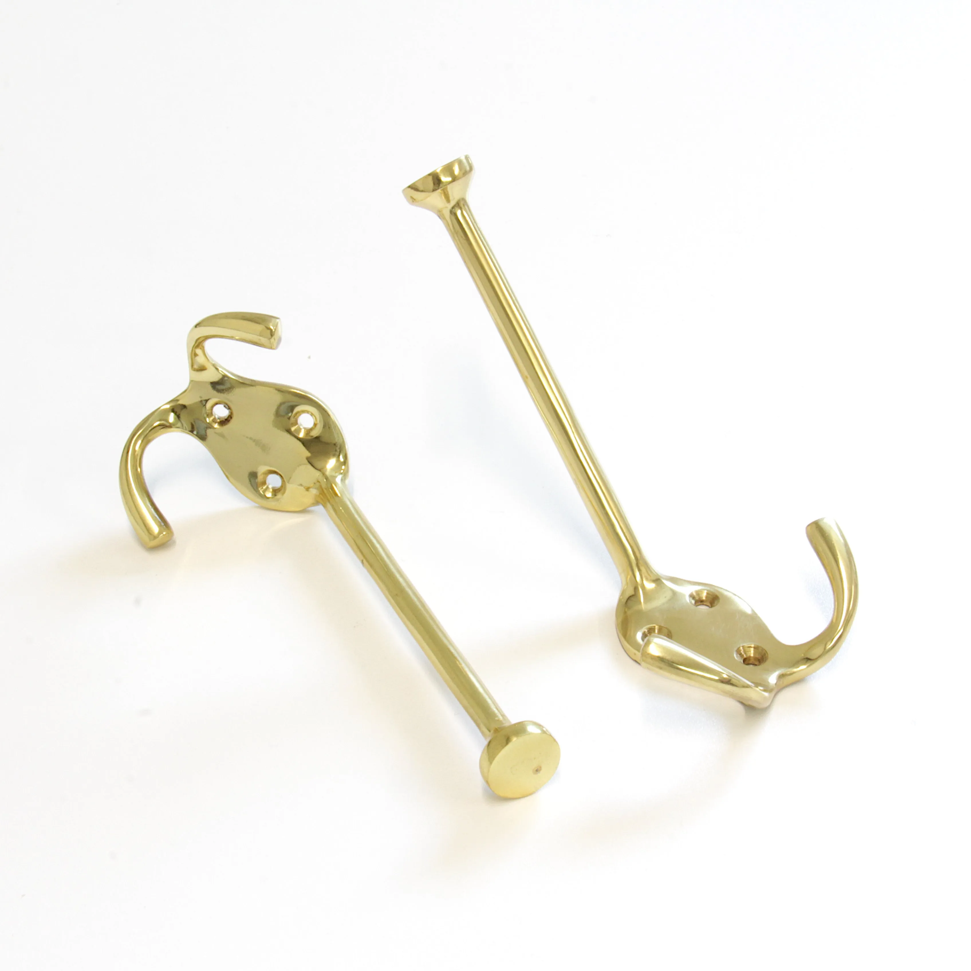 [Grip Hook BR2566] Brass Modern Wall Hook (3.9 Inch)