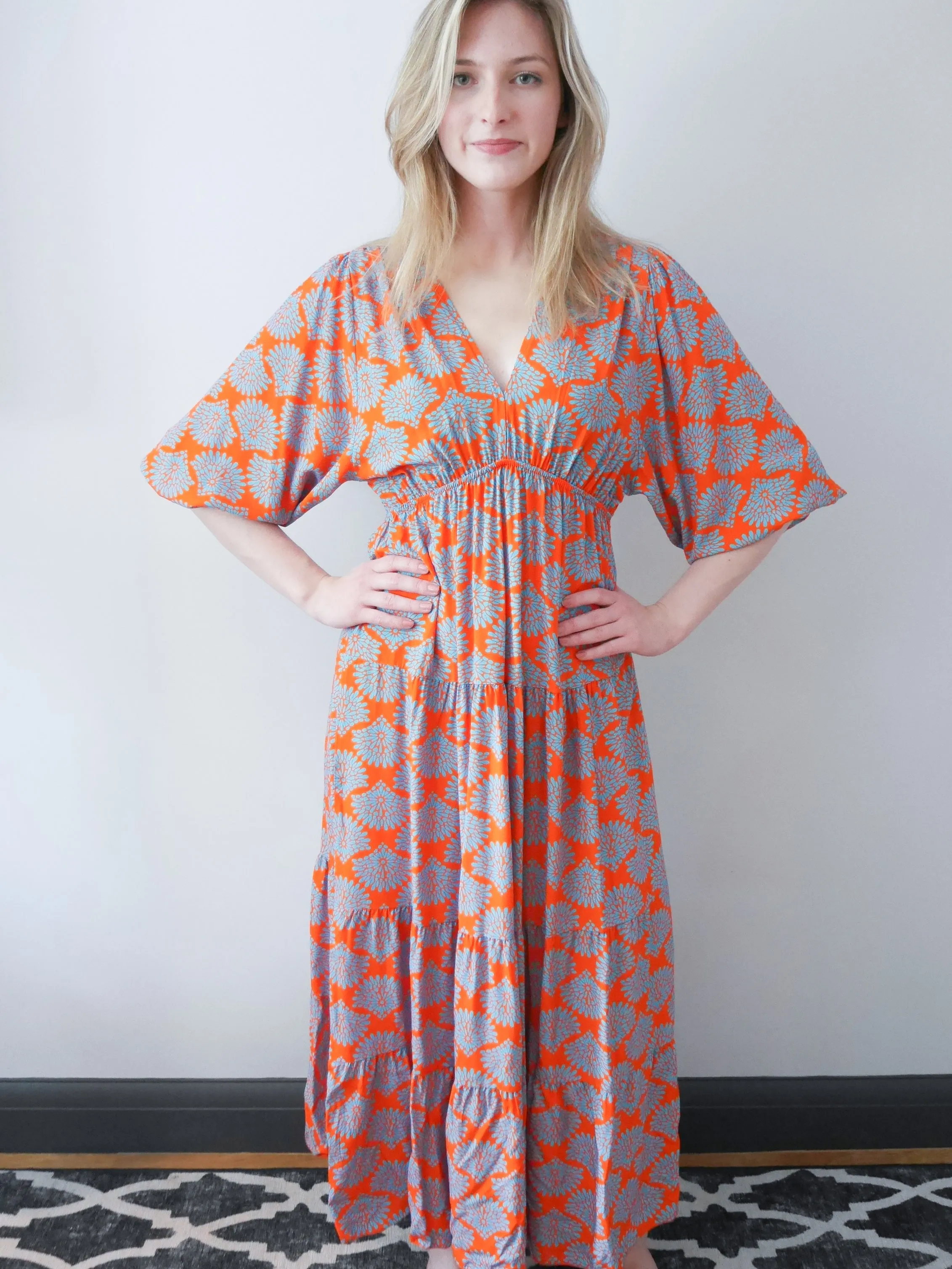 Hetty Dress Orange