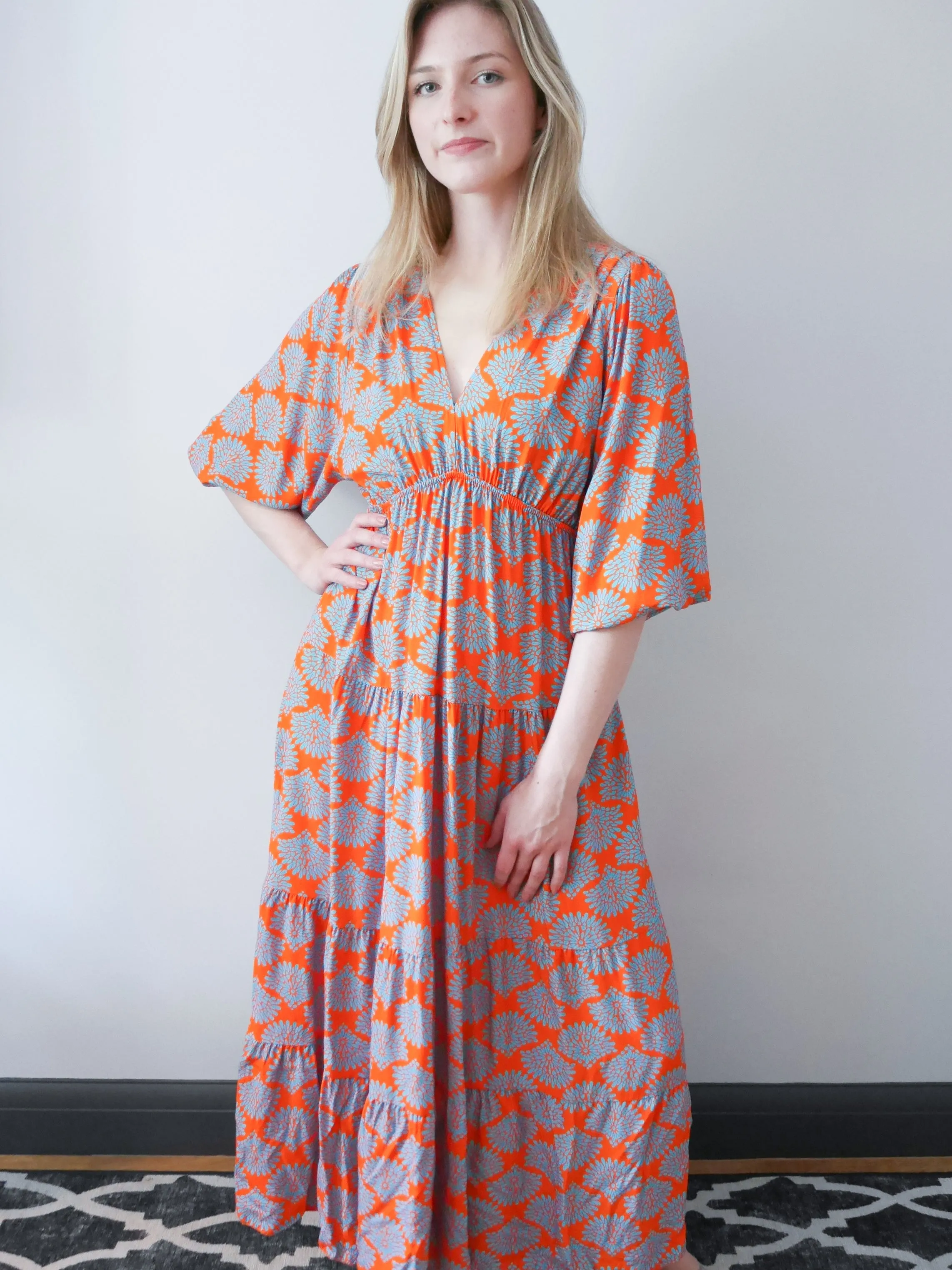 Hetty Dress Orange