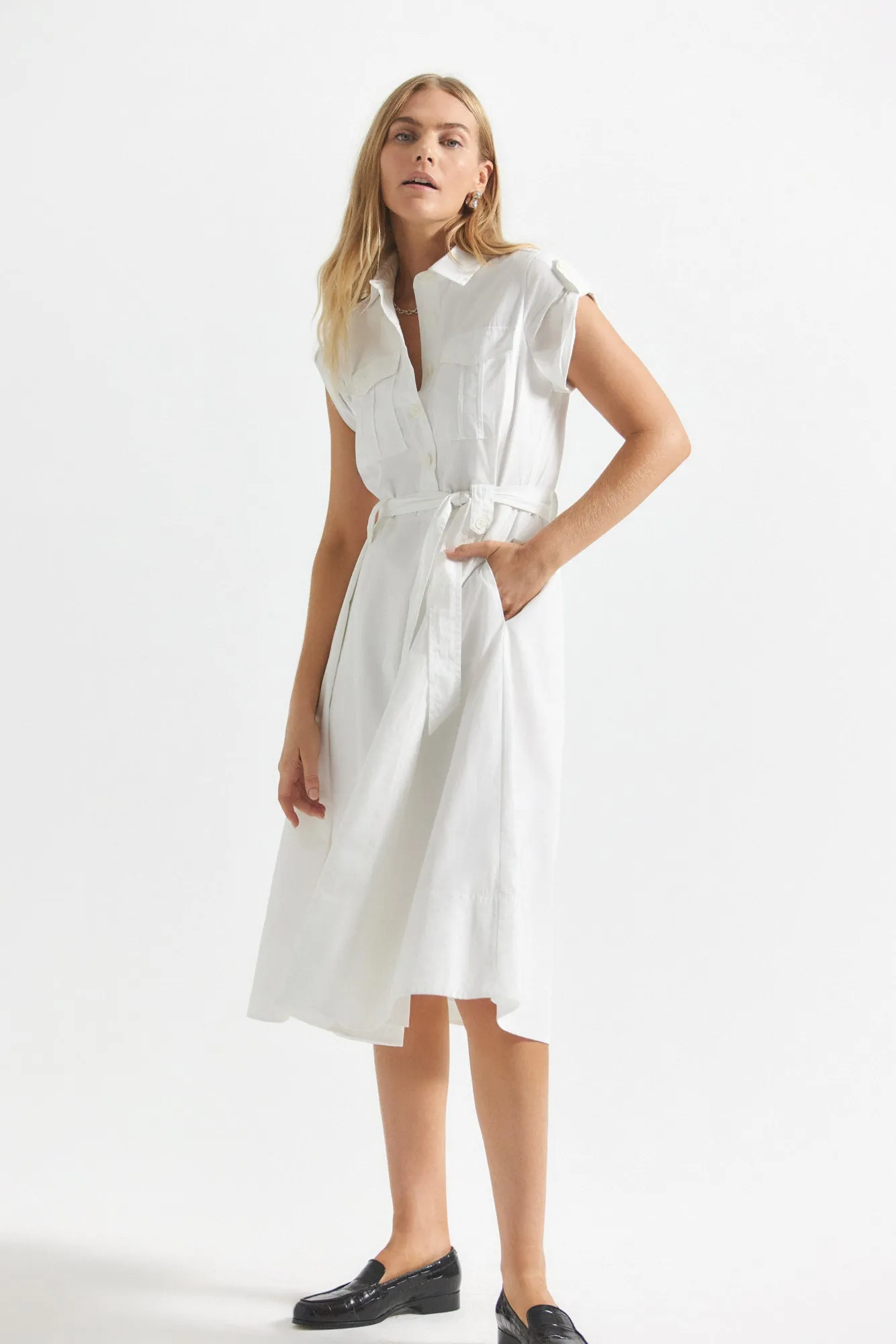 Kayla Dress - White