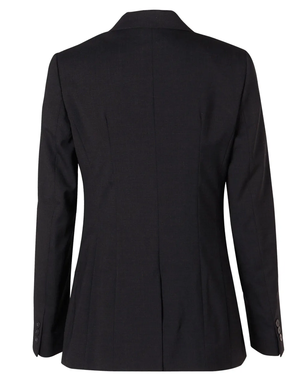 Ladies Wool Blend Stretch Mid Length Jacket - M9200