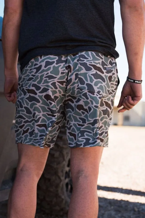 Men's Everyday Burlebo Short Retro Duck Camo