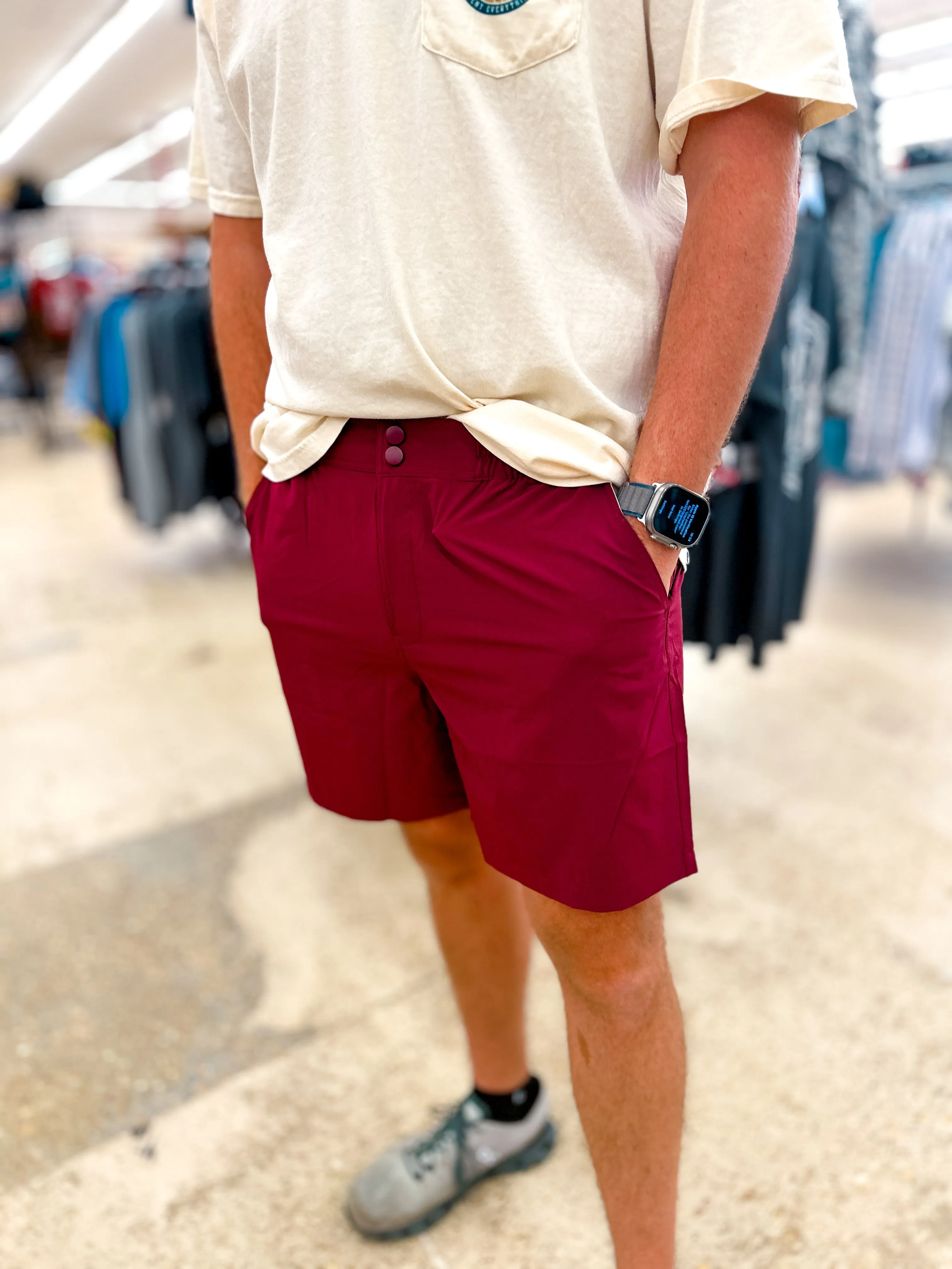 Men's Everyday Maroon Shorts