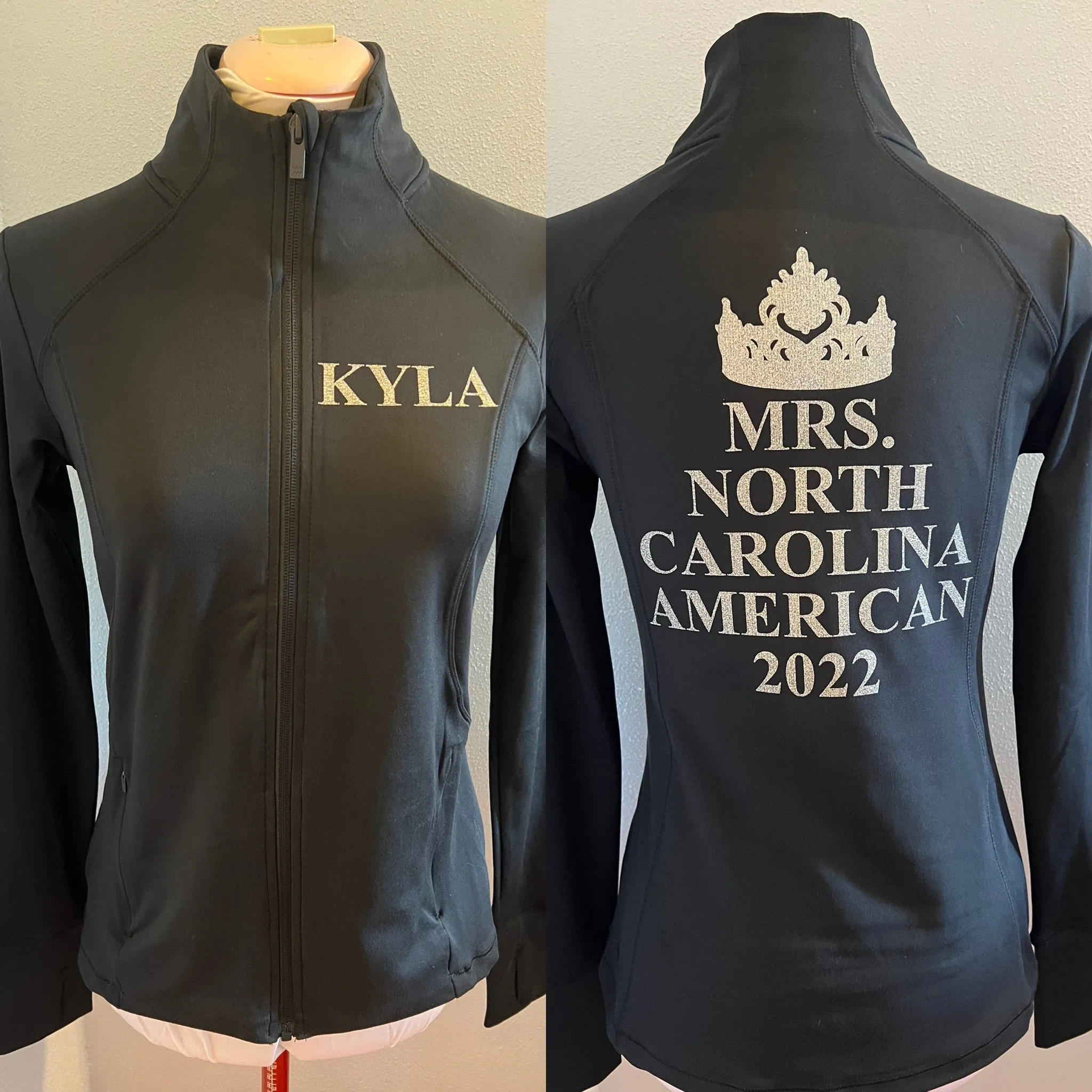 Mrs. World/Mrs. America/Miss for America Title Jackets