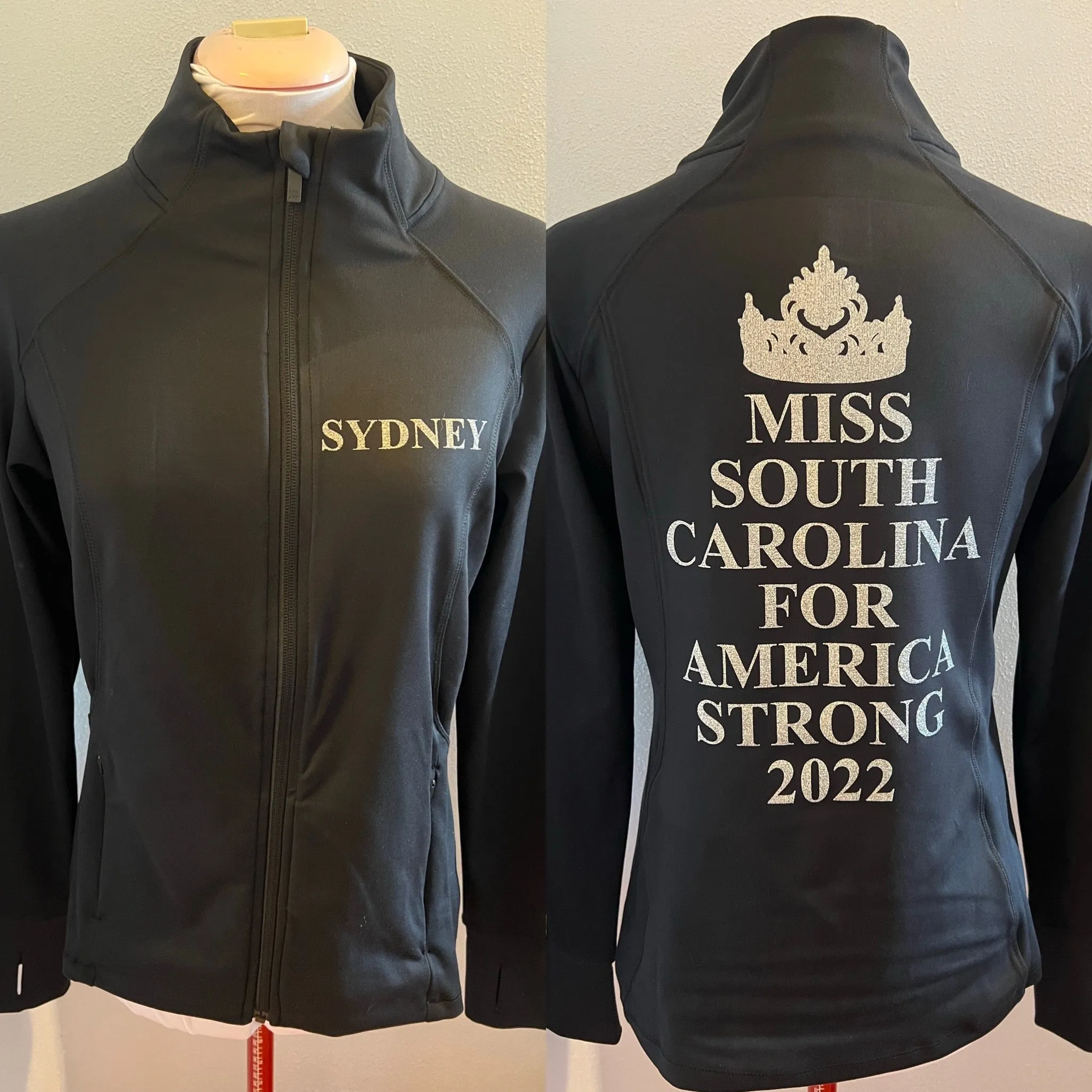 Mrs. World/Mrs. America/Miss for America Title Jackets