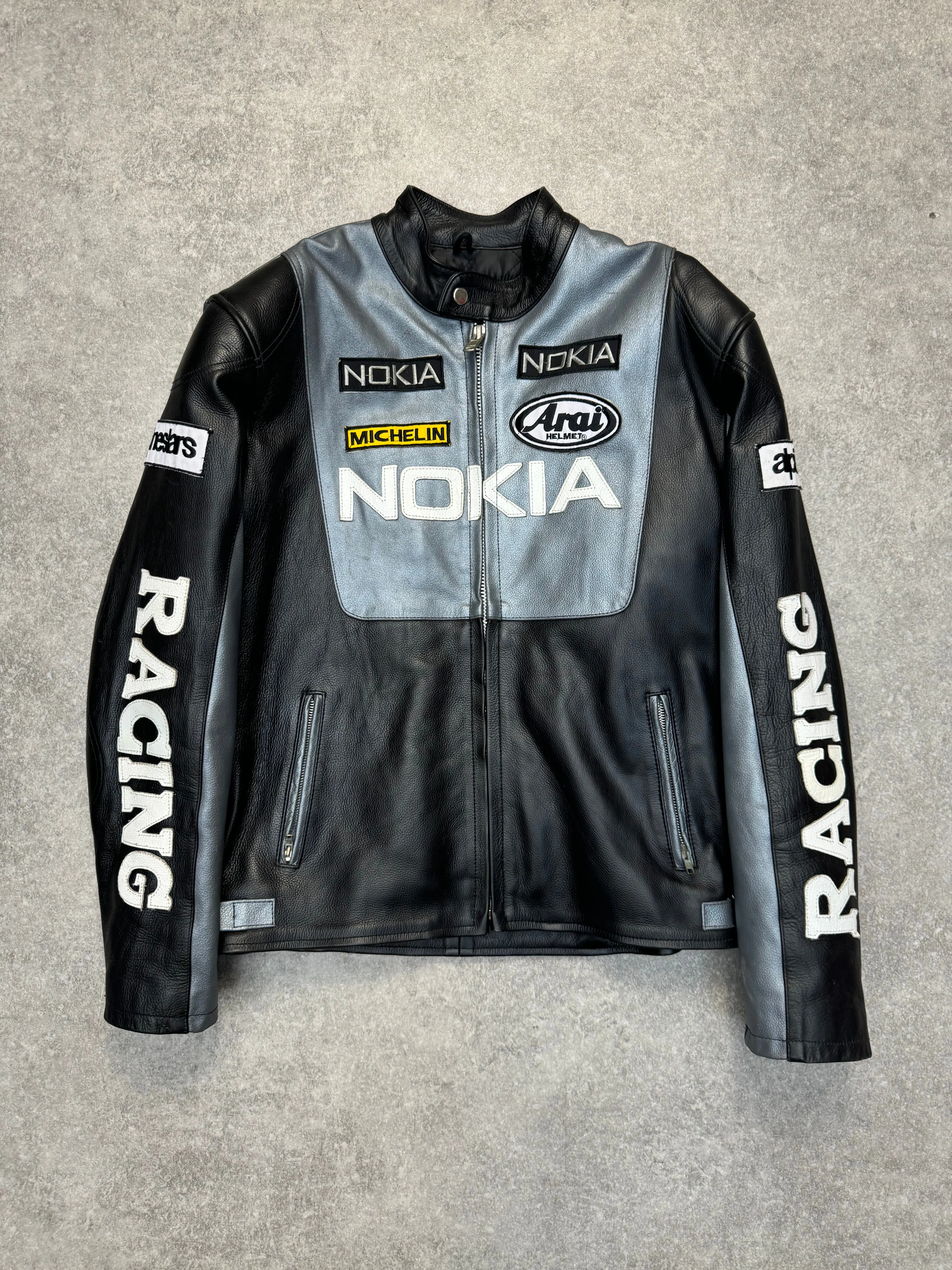 Nokia On The Road Leathers Racing Jacket