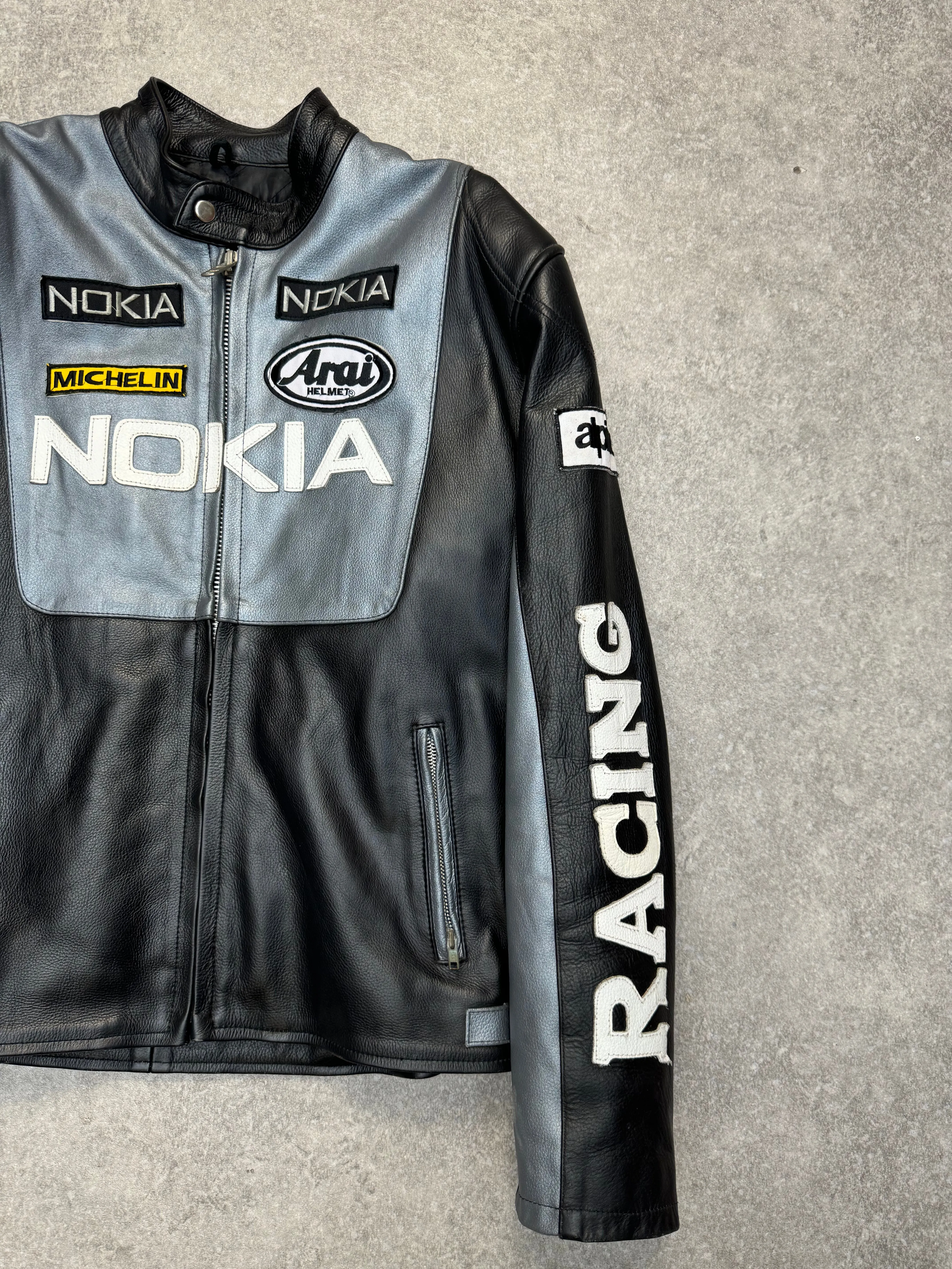 Nokia On The Road Leathers Racing Jacket