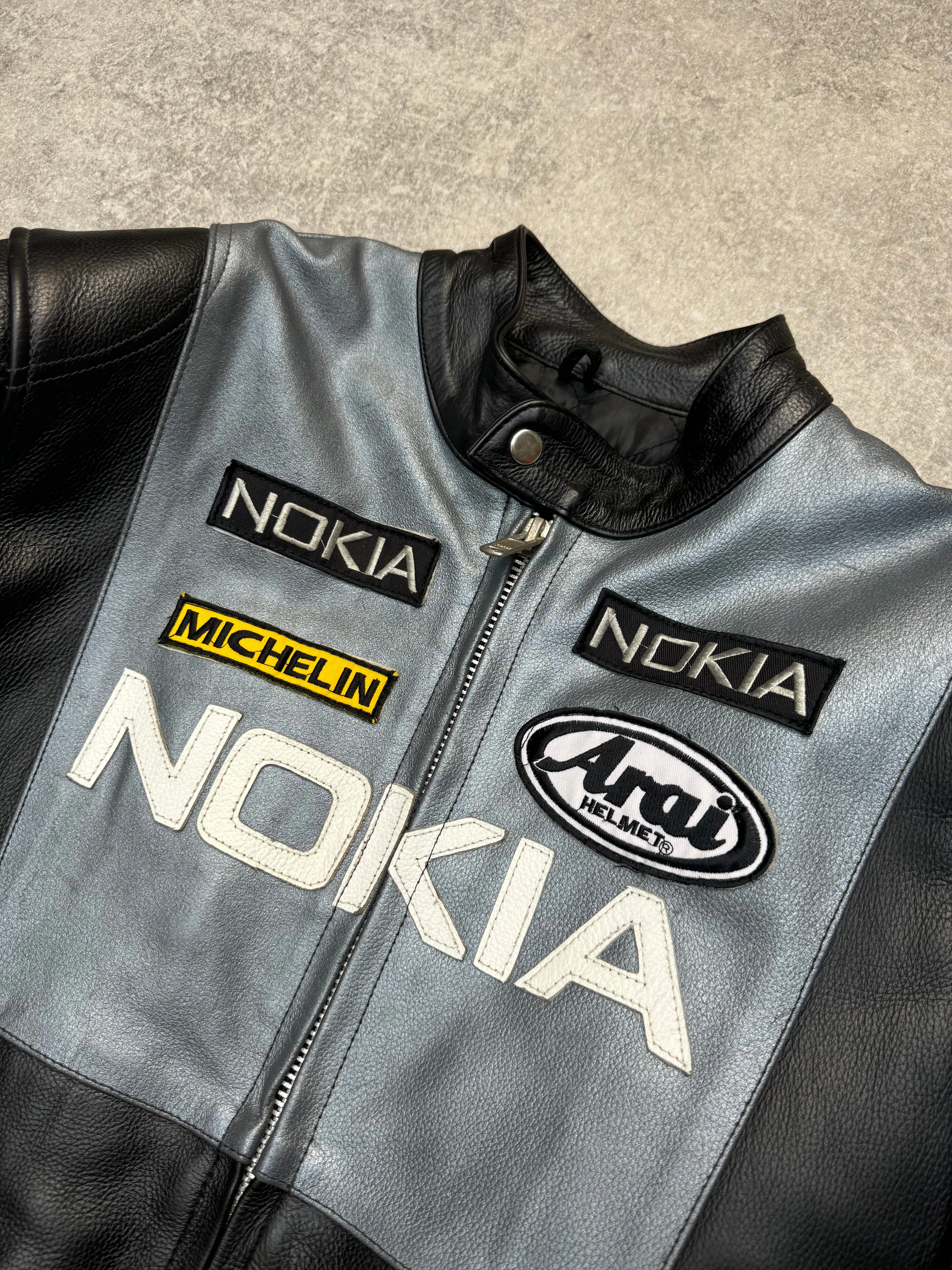 Nokia On The Road Leathers Racing Jacket