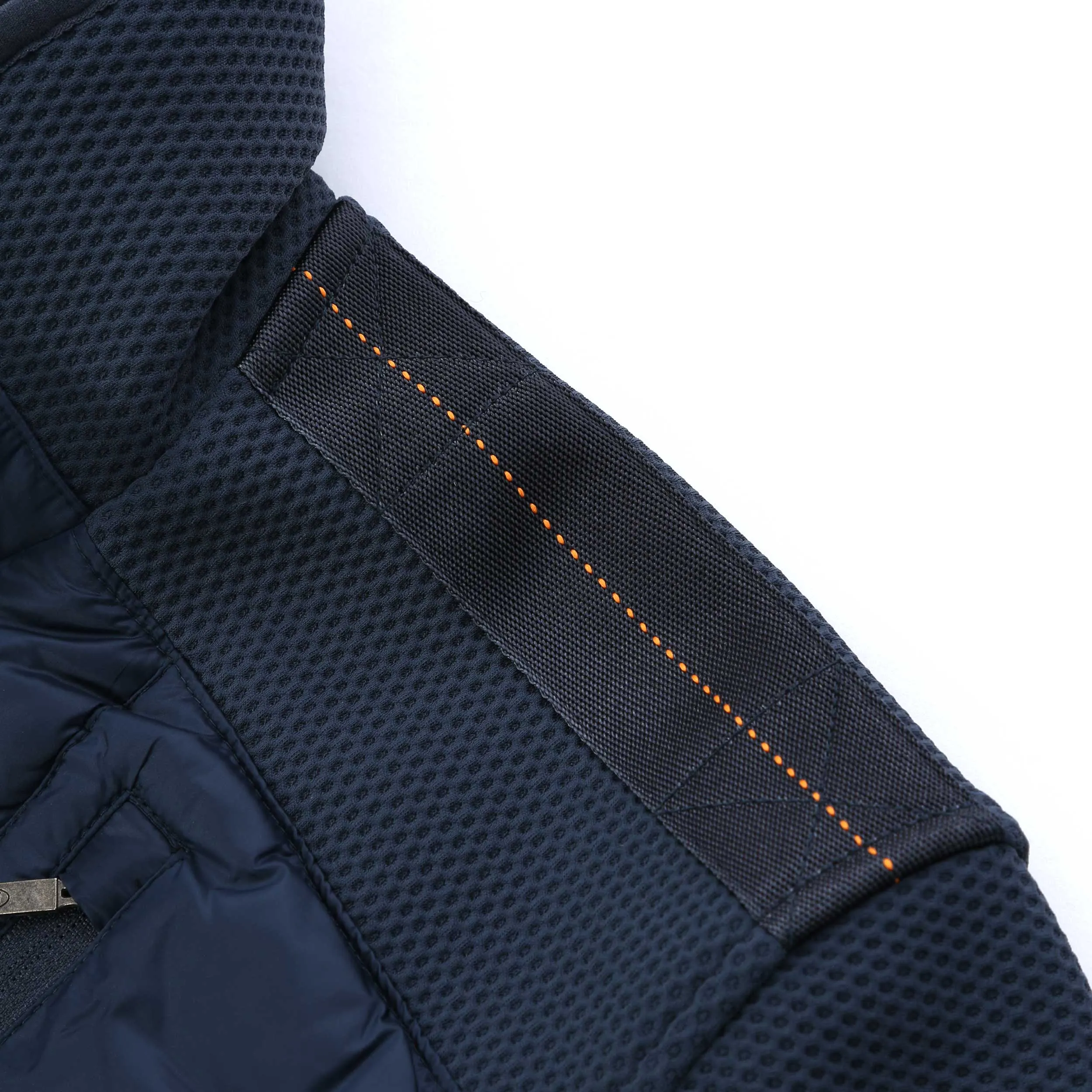 Parajumpers Jayden Quilted Fleece Jacket in Dark Avio Navy