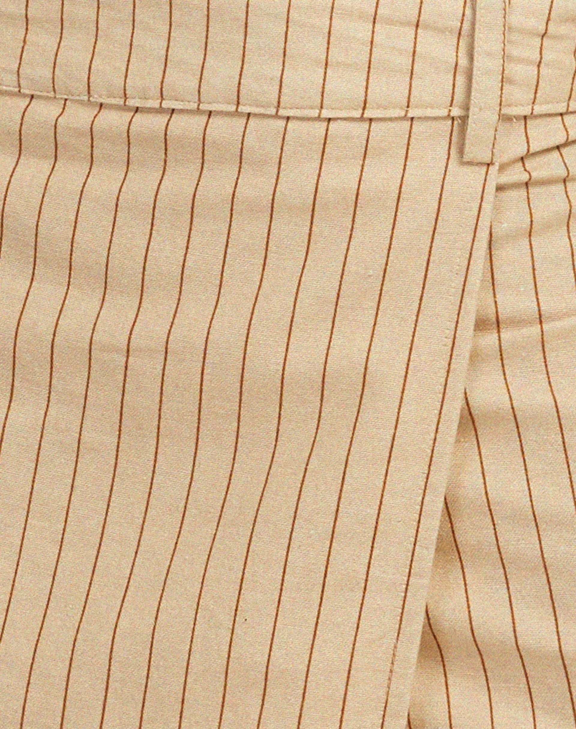 Piha Mini Skirt in Pencil Stripe