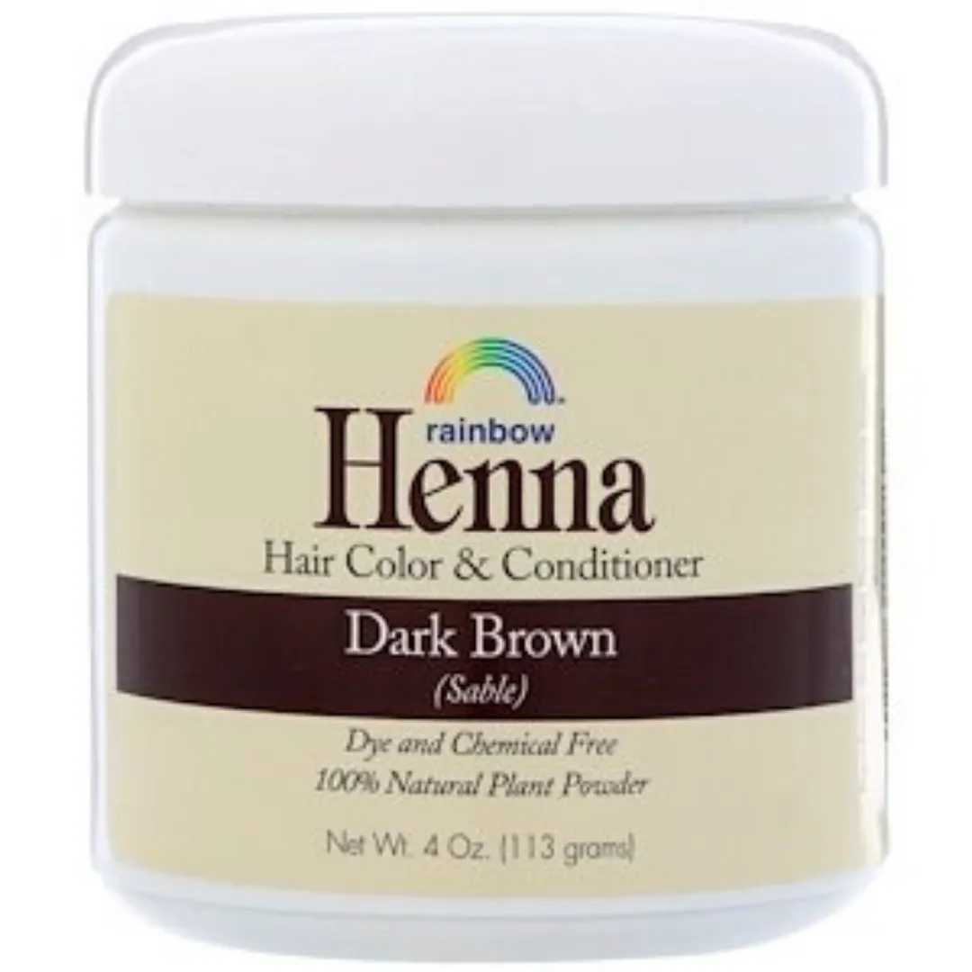 Rainbow Henna Dark Brown 113g