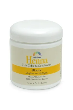 Rainbow Research Blonde Henna 4 oz Powder