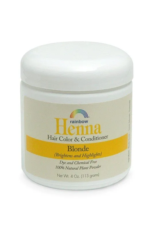 Rainbow Research Blonde Henna 4 oz Powder