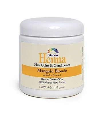 Rainbow Research Marigold Blonde Henna 4 oz Powder