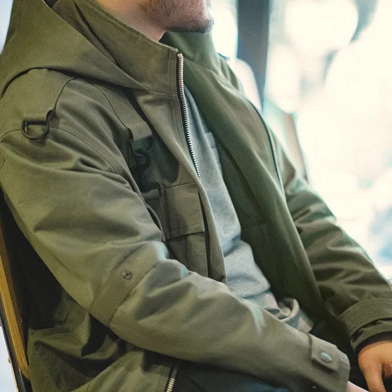 Retro Military Green Jackets