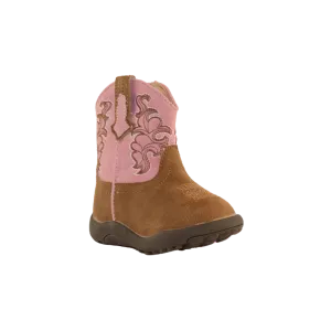 Roper Footwear Kid's Brown and Pink Boots