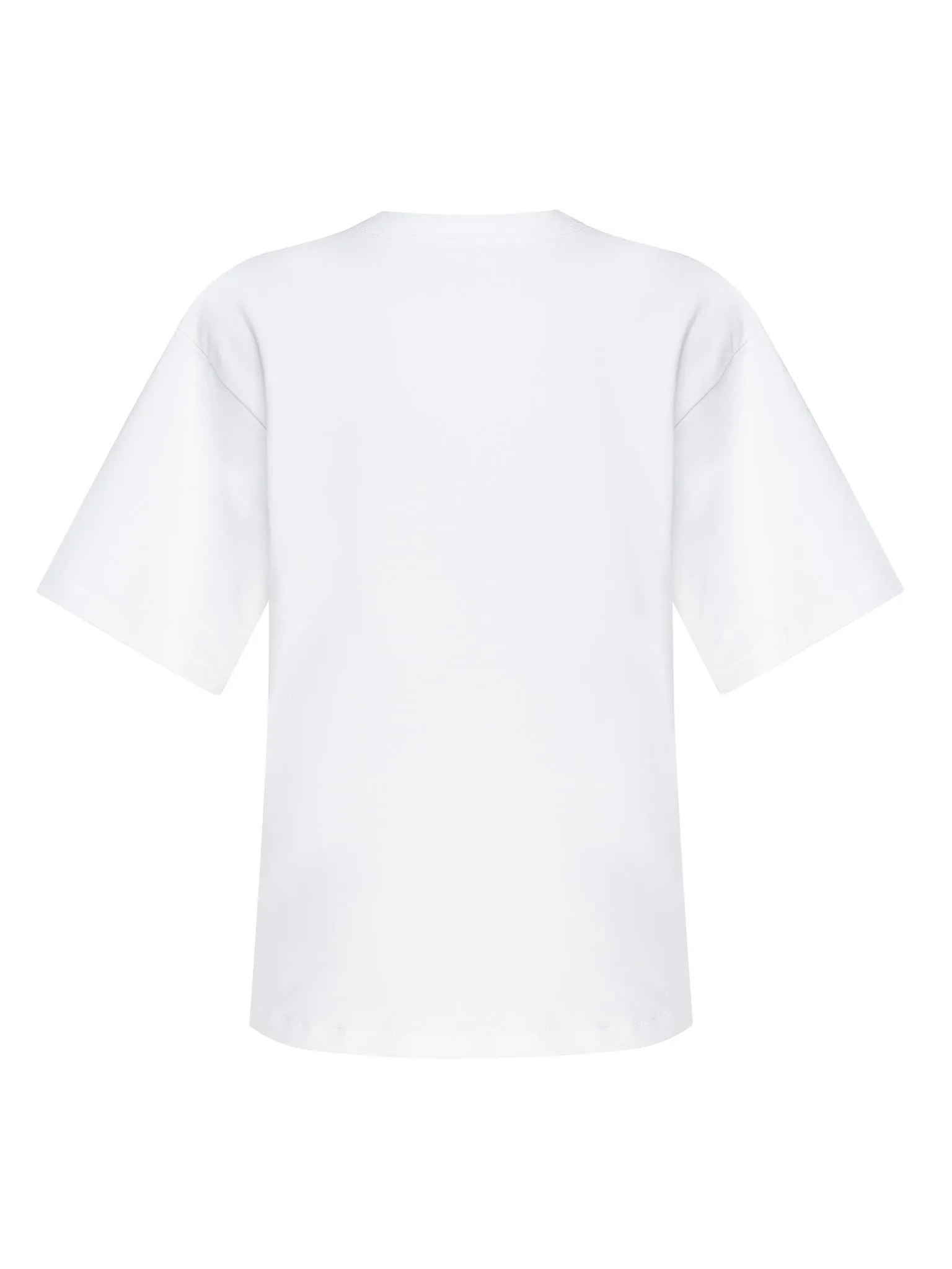 Side-wrap t-shirt - White