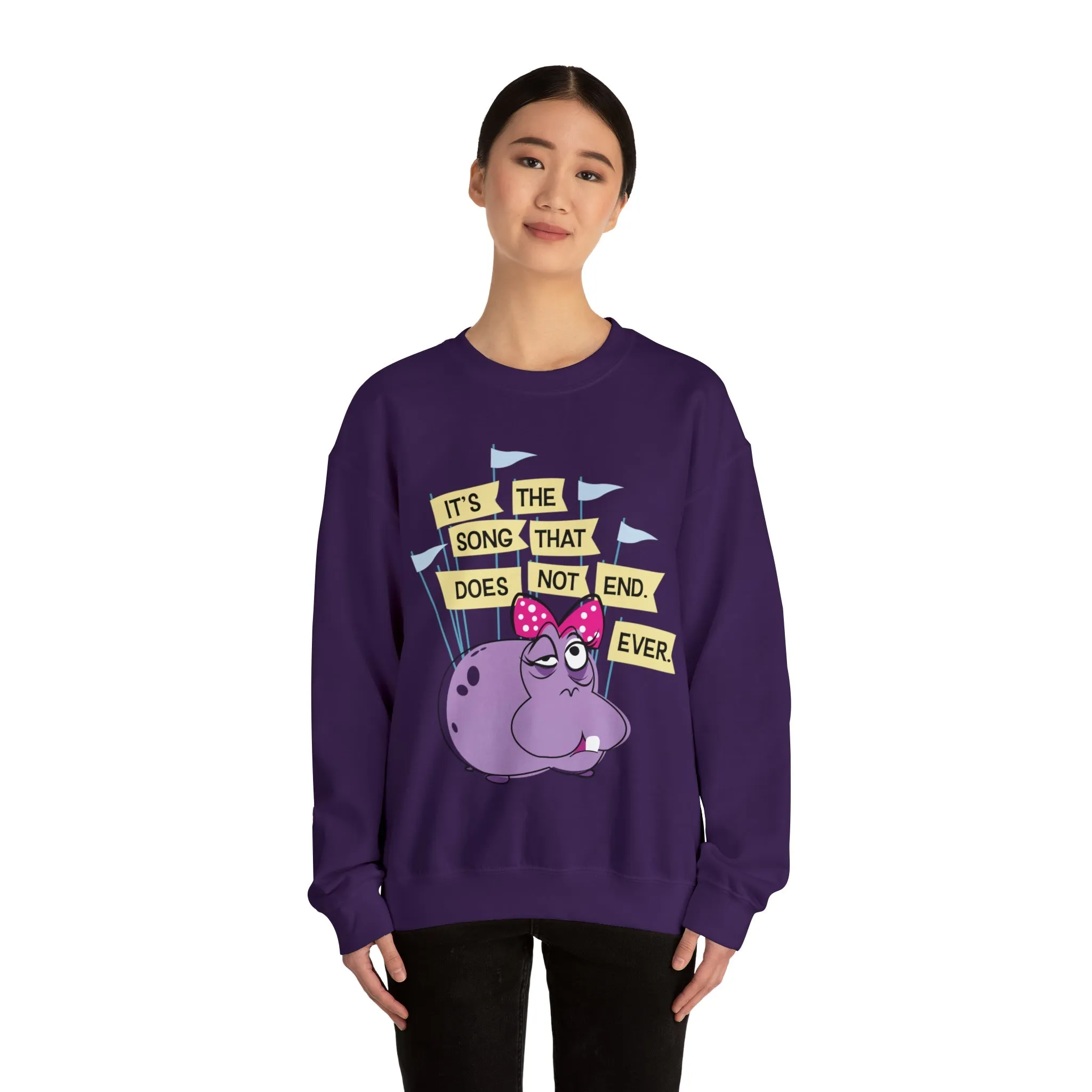 Small World Hippo Sweatshirt