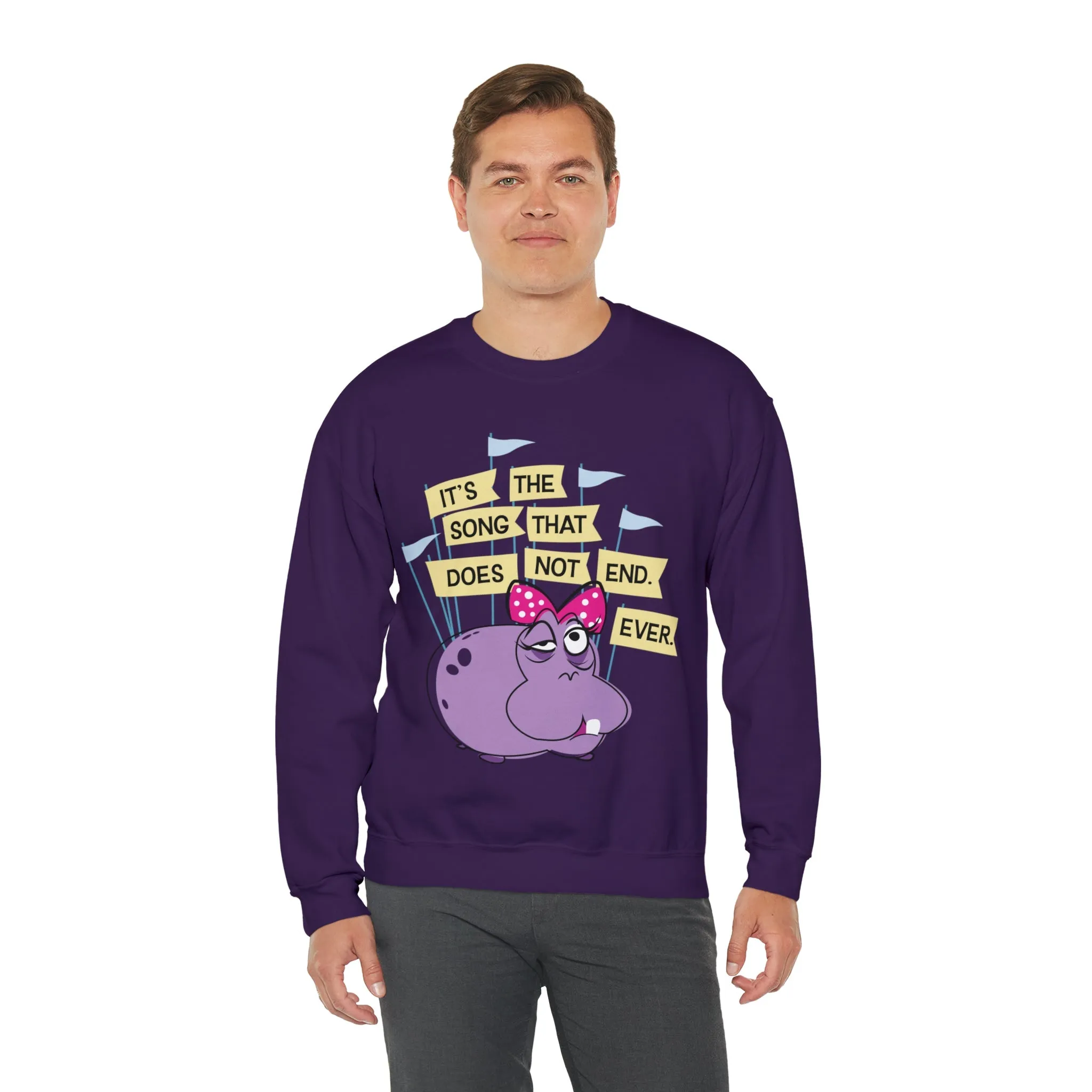 Small World Hippo Sweatshirt