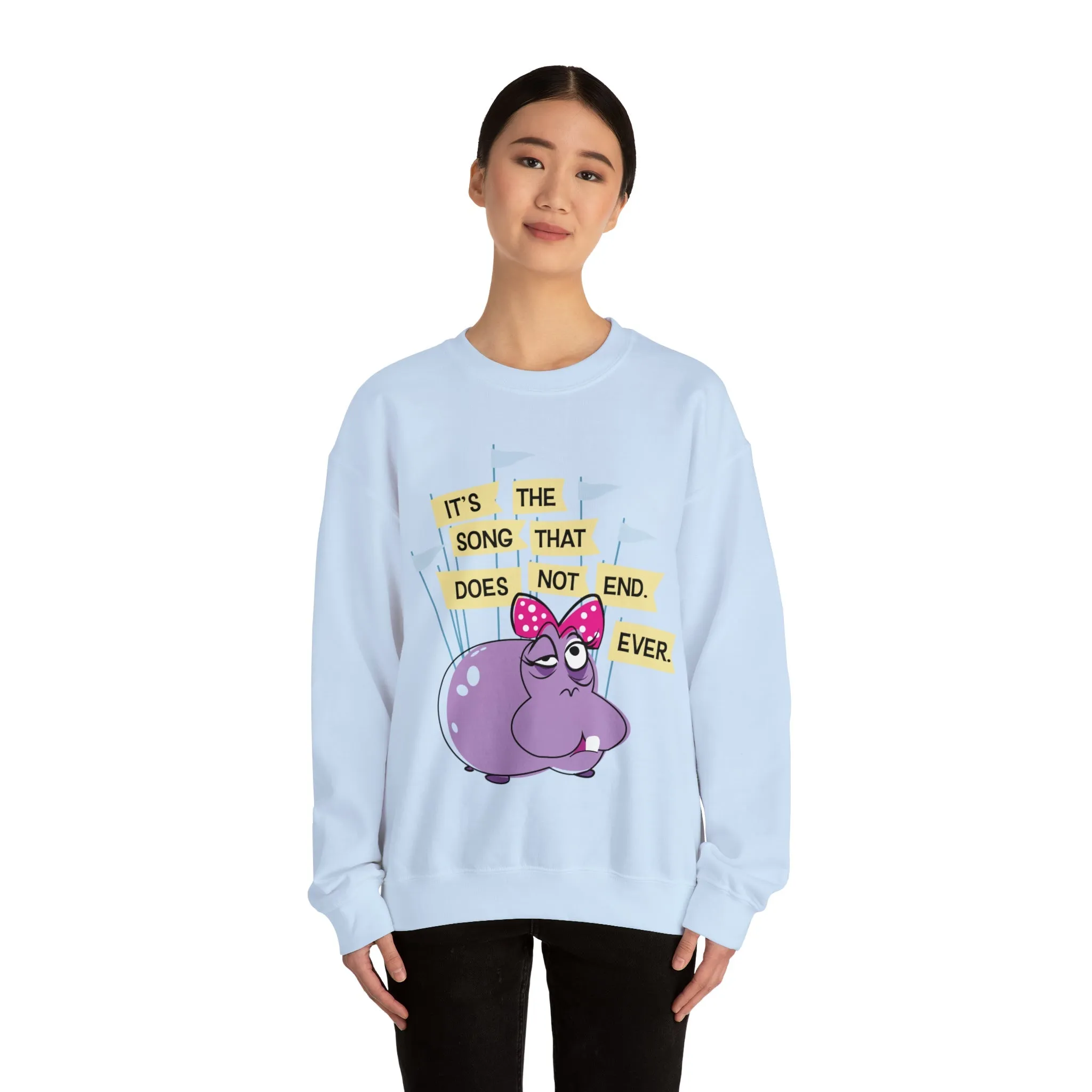 Small World Hippo Sweatshirt