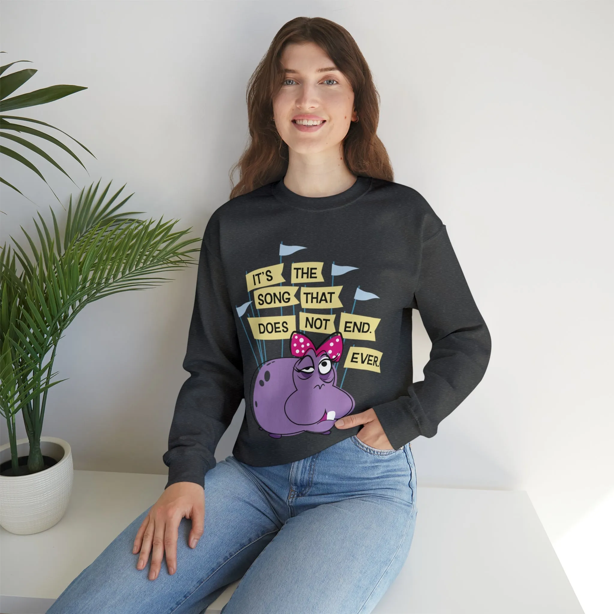 Small World Hippo Sweatshirt