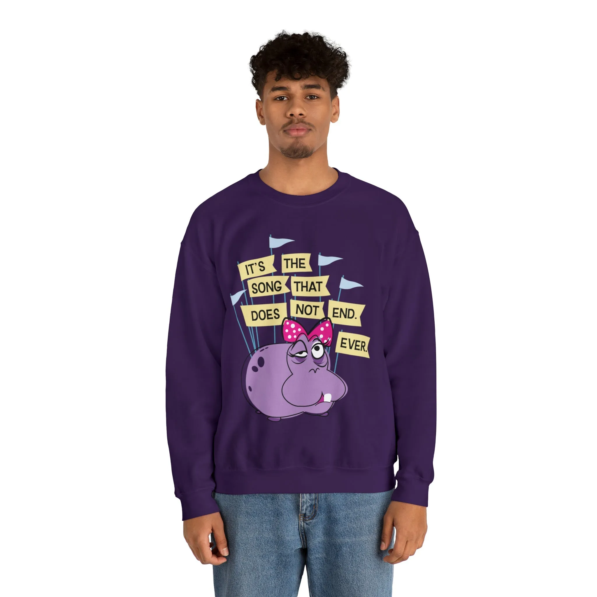 Small World Hippo Sweatshirt