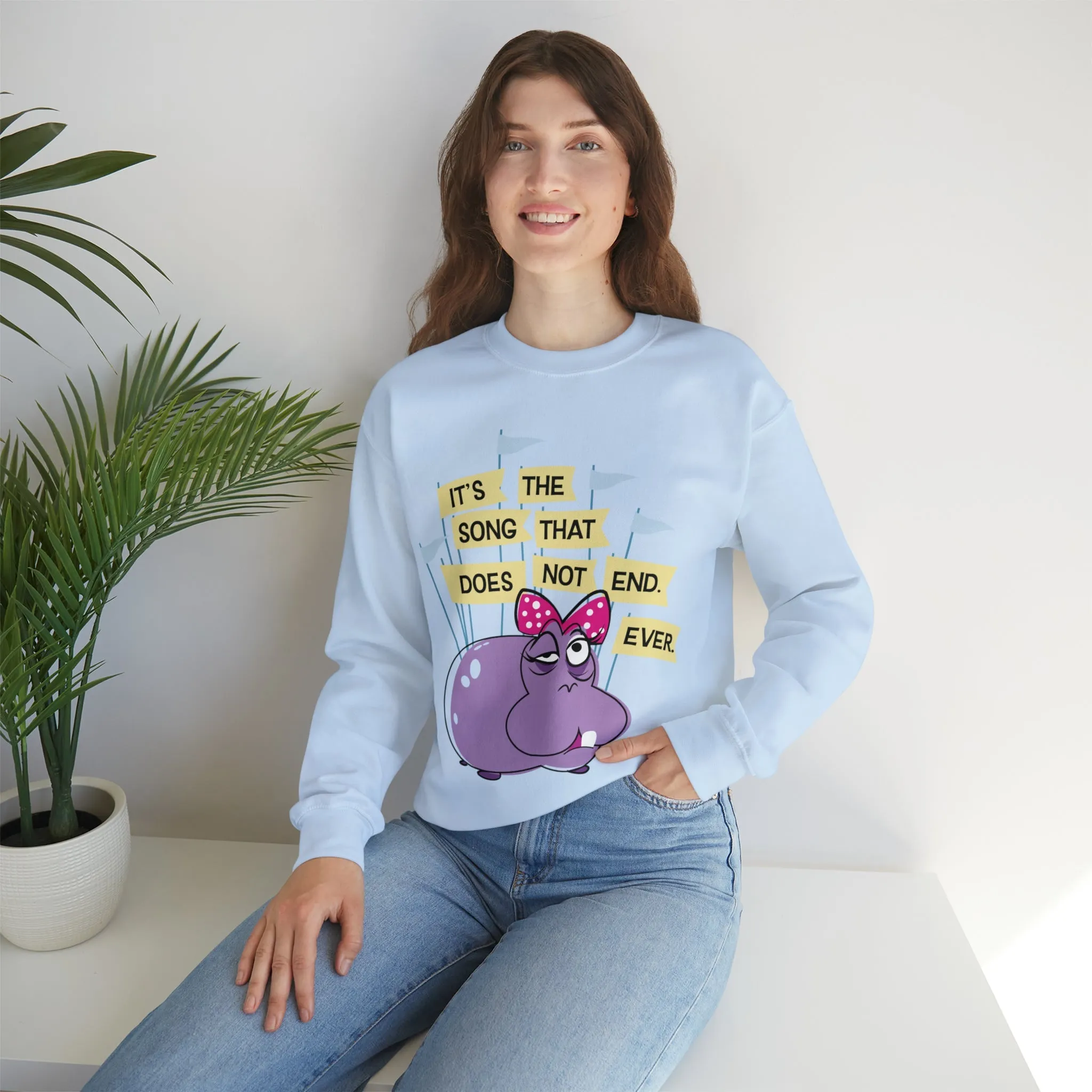 Small World Hippo Sweatshirt