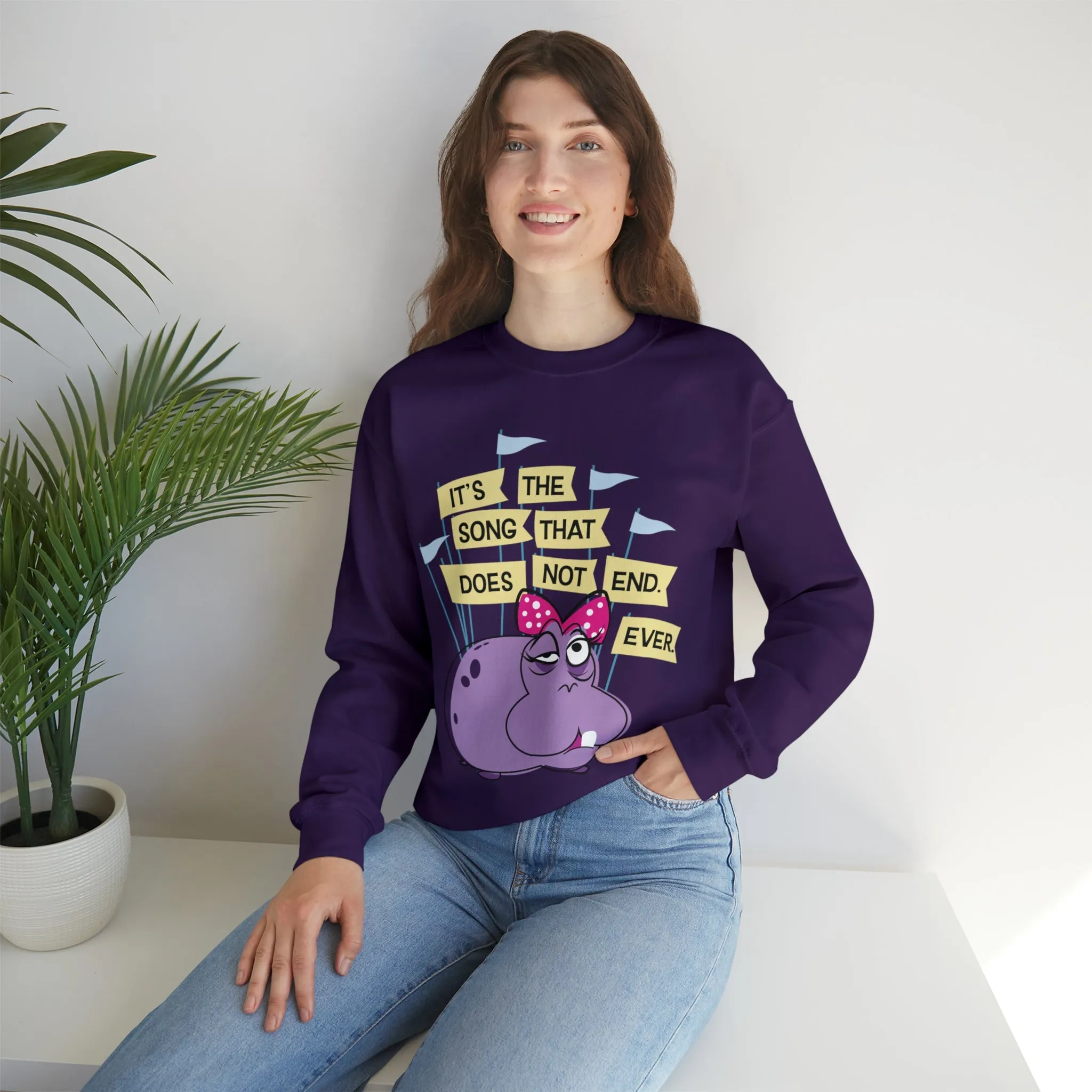 Small World Hippo Sweatshirt