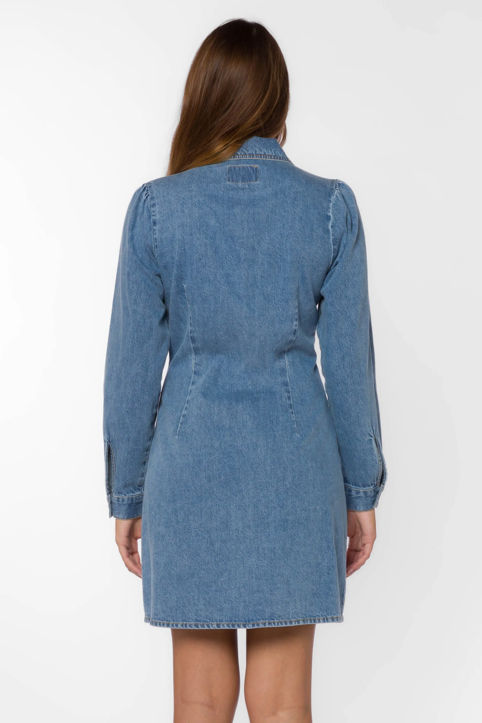 Sonja Blue Havana Dress