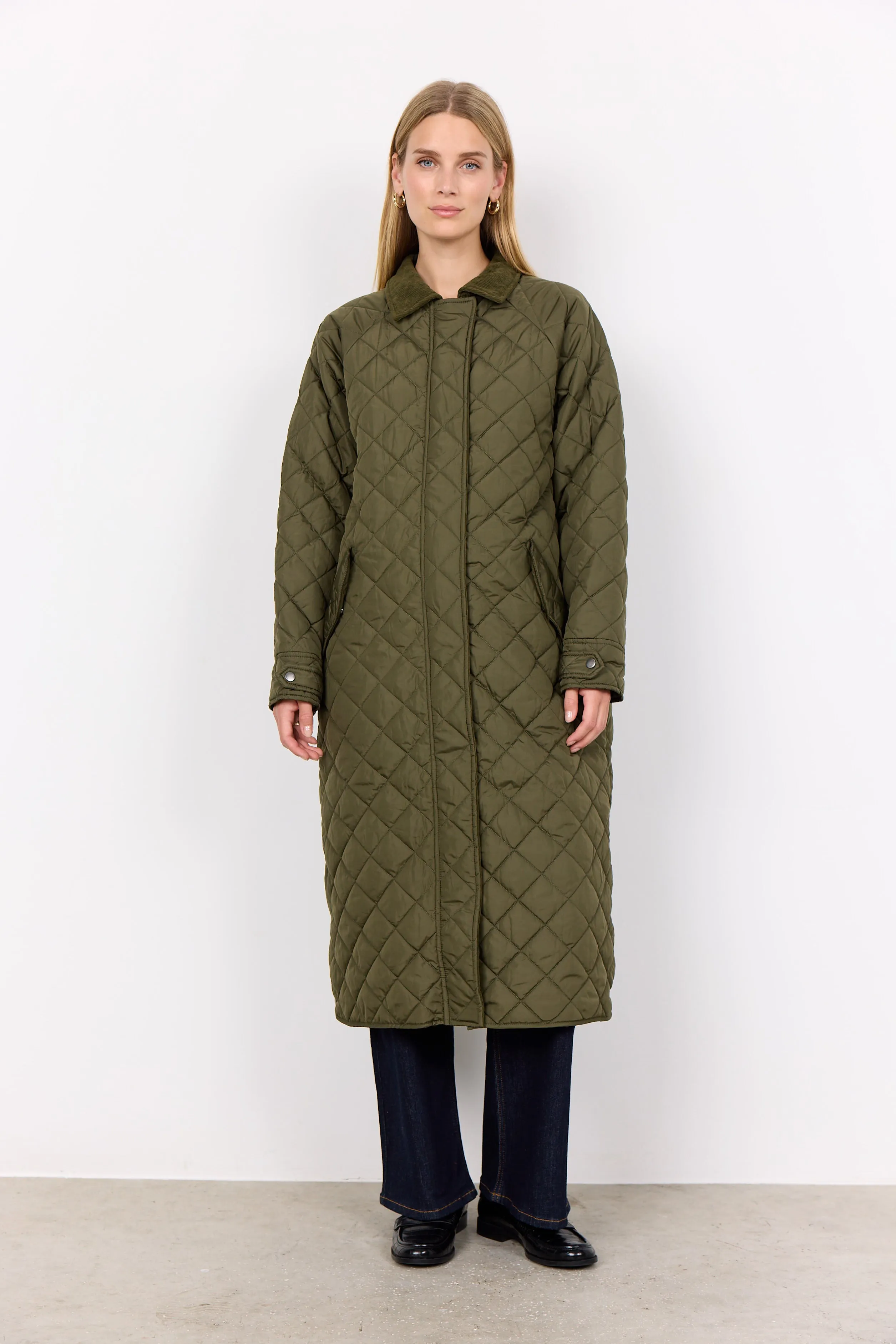 Soya Concept Fenya 67 Coat Olive