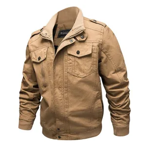 Streetwear Cotton Mens Jackets Military Style Army Jackets Male Brand Clothes Mens Bomber Jeans Jackets Plus Size M-6XL