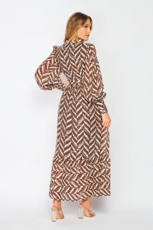 The Jenni dress- Brown