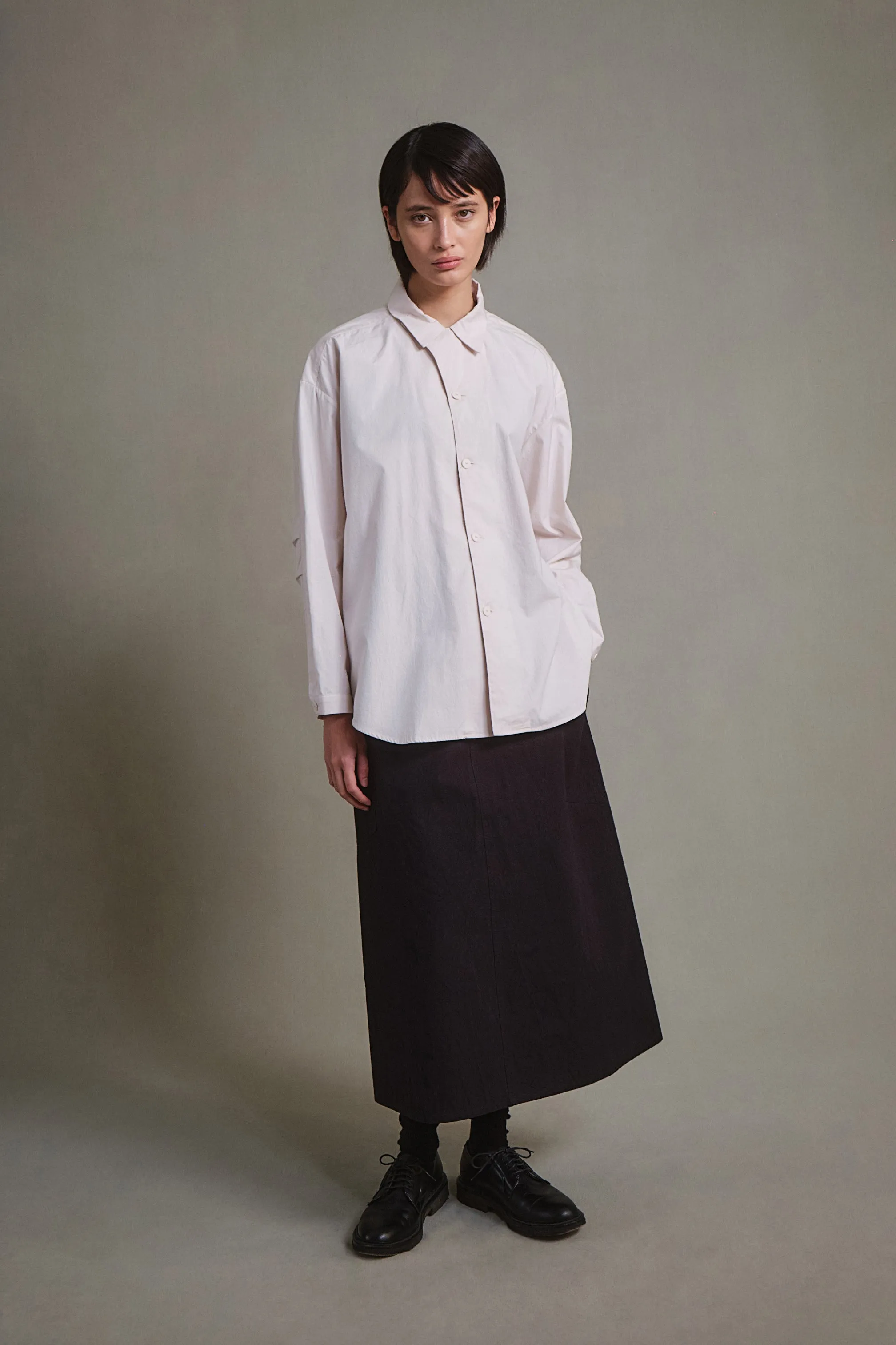 THE SCOUT SHIRT / COTTON SILK RAW