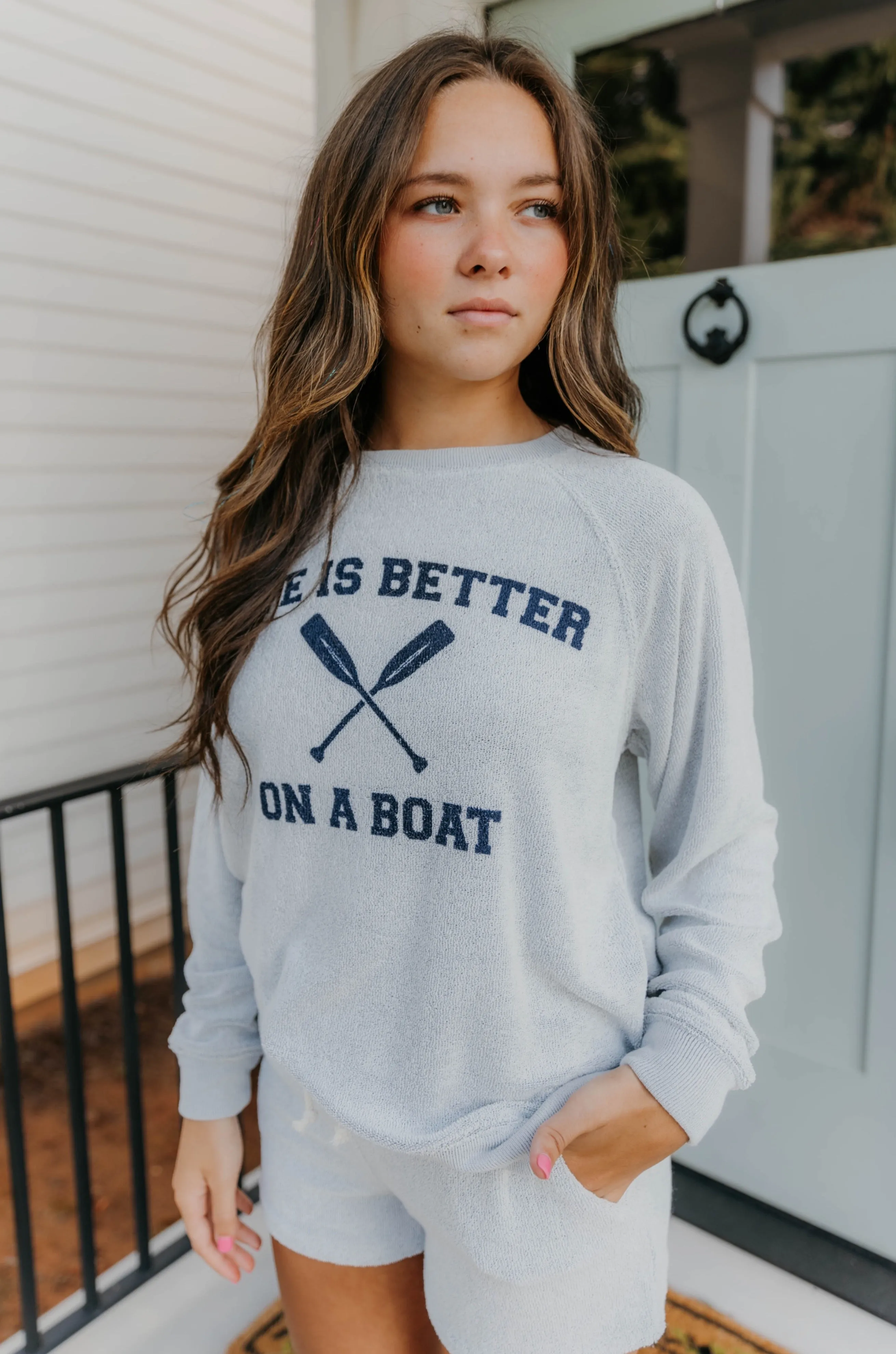 Thread & Supply Sam Sweatshirt - On A Boat