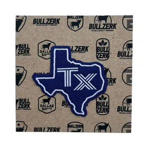 Tx Silhouette Blue Patch