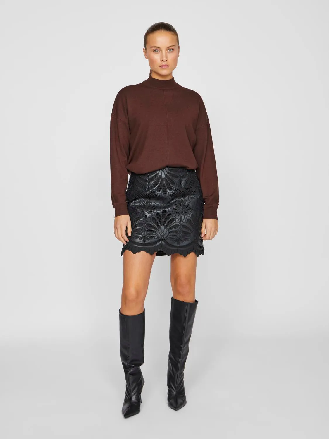 VIPAZ Short Skirt - Black Beauty